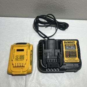 DEWALT 20V Battery + Charger Kit, Yellow/Black